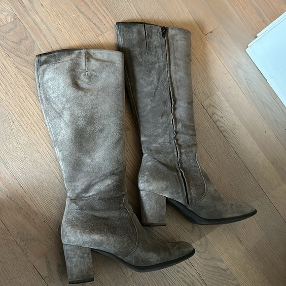 Tosca bleu boots gray suede - Picture 3 of 6